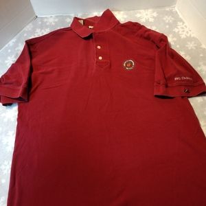 Cutter And Buck 85th PGA Championship Red Polo Men's XL Oak Hill. Has a small s